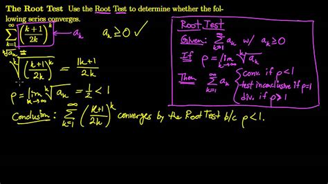 ratio test and dropping radicals|9.6 ratio and root test.